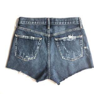 Agolde Parker shorts distressed manifest size 24